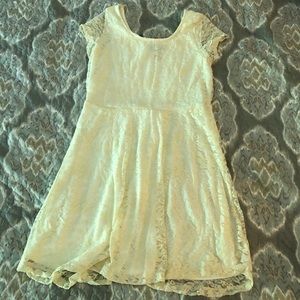 Wet Seal Lace Skater Dress